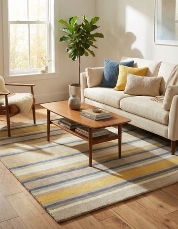 4' x 5' 7 Luna Wool Rug