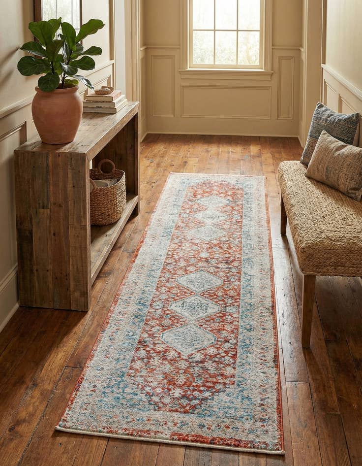 Detail image of 2' x 8' Newport Runner Rug