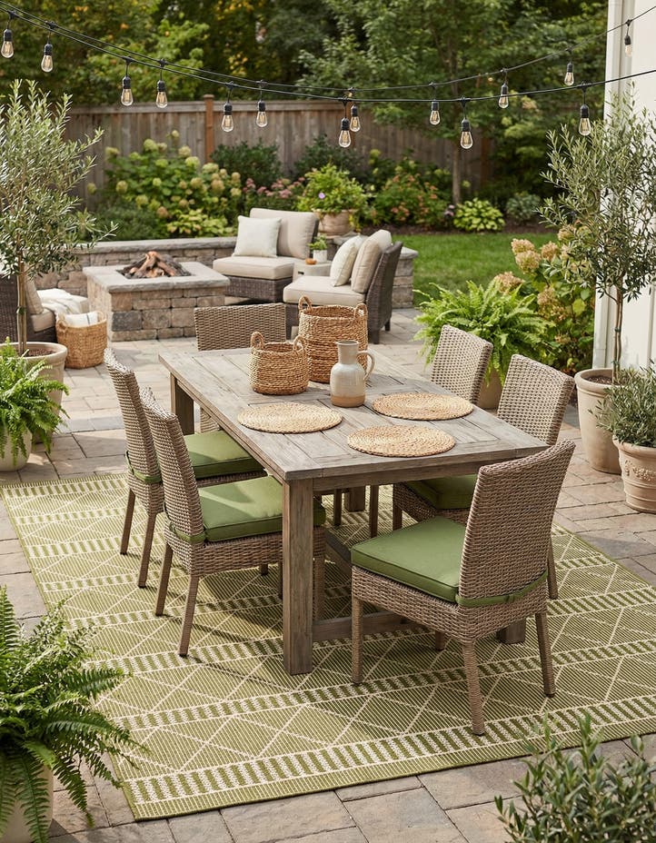 10' x 12' Easy-Clean Lattice Indoor / Outdoo...