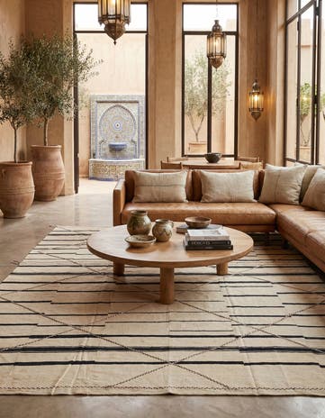 10' x 12' 10 Hand Knotted Moroccan Wool Rug