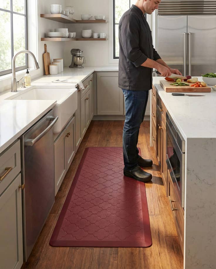 Detail image of 2' x 5' Solid Trellis Comfort Mat