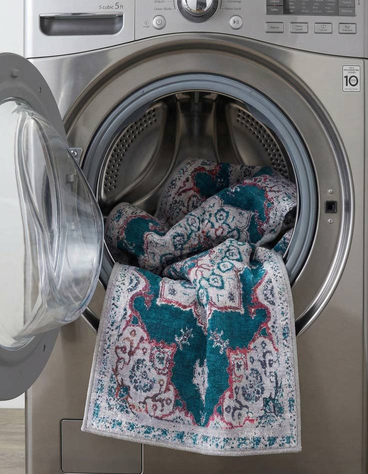 Detail image of 2' 7 x 12'  Washable Renaissance Runner Rug