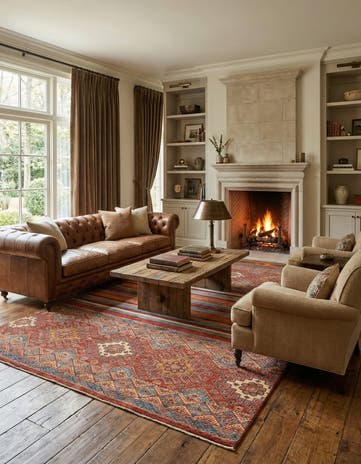 5' 8 x 7' 10 Hand Knotted Ariana Ziegler Rug