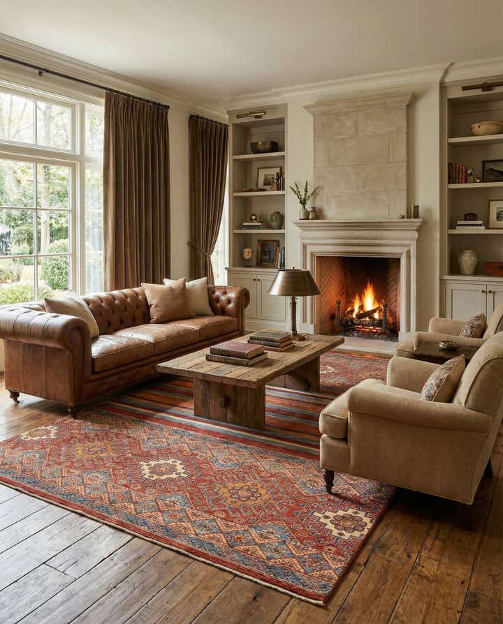 5' 8 x 7' 10 Hand Knotted Ariana Ziegler Rug
