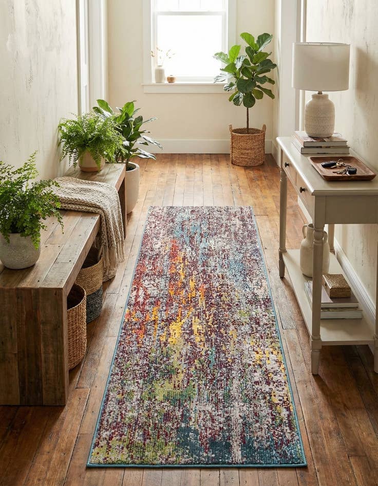 Detail image of 2' 2 x 6' Starlight Runner Rug