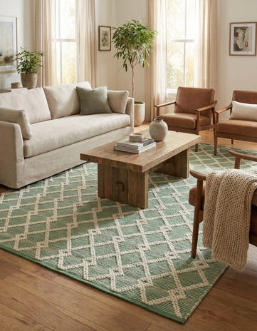 6' 1 x 9' Hand Knotted Jill Zarin Dorset Rug