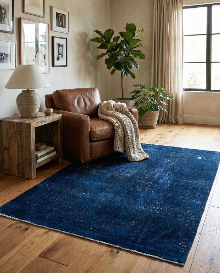 3' 10 x 5' Hand Knotted Ultra Vintage Persian Wool Rug