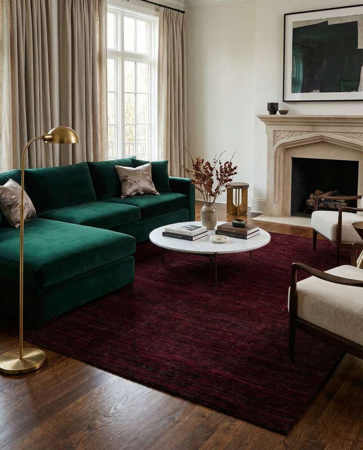 9' 3 x 9' 8 Hand Knotted Darya Wool Square Rug