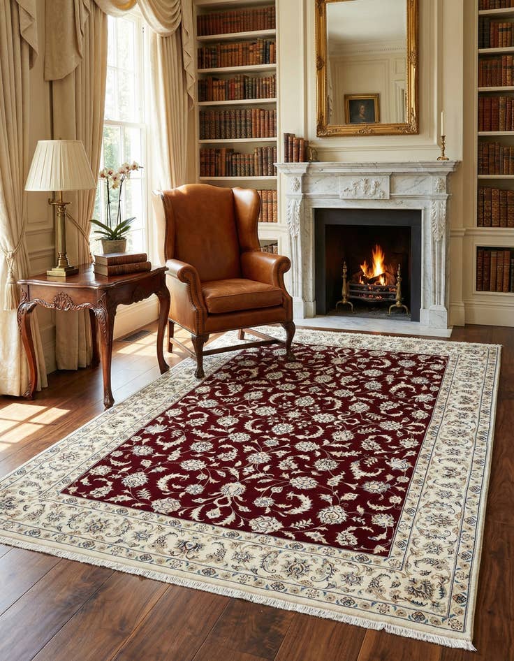 Detail image of 5' 7 x 7' 7 Nain Rug