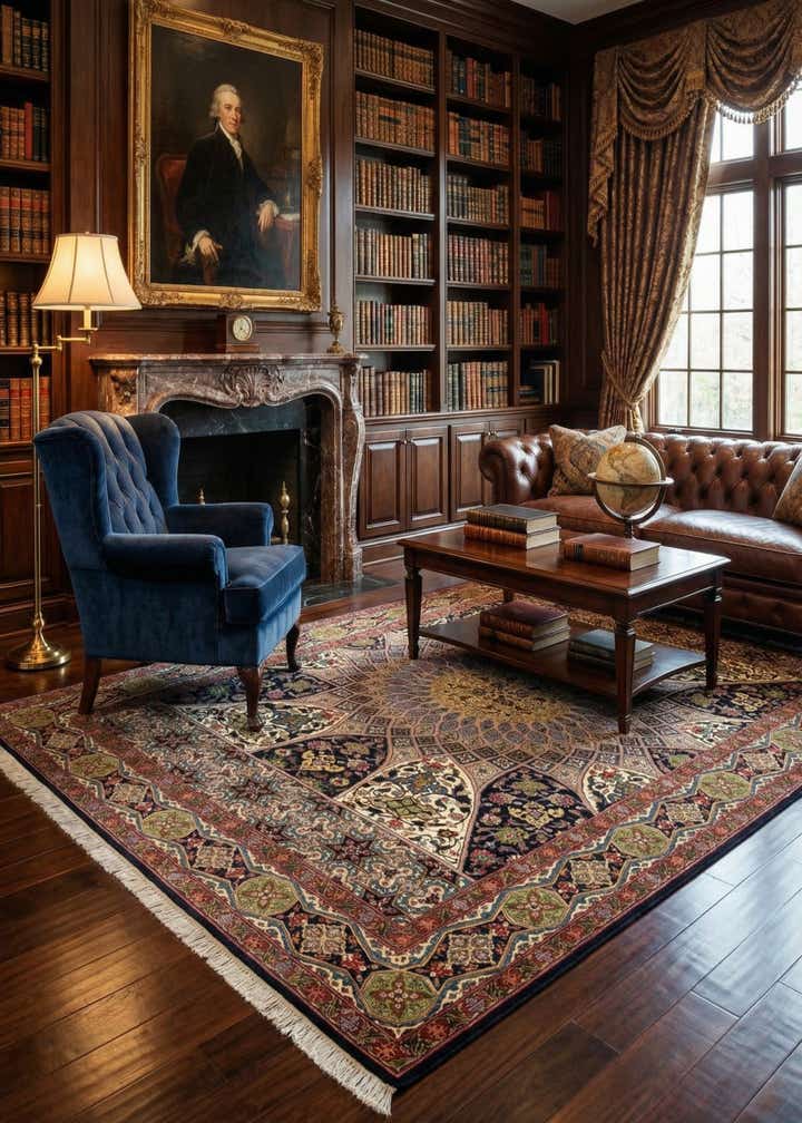6' 8 x 10' 1 Hand Knotted Tabriz Persian Wool Rug