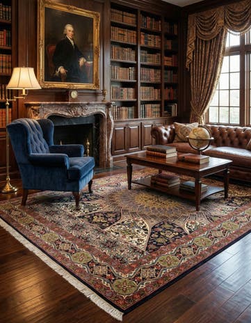 6' 8 x 10' 1 Hand Knotted Tabriz Persian Wool Rug