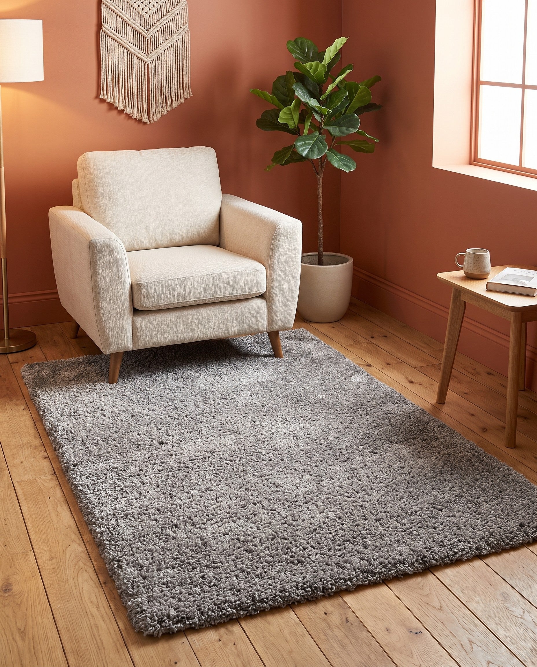 4' x 5' 7 Zermatt Shag Rug