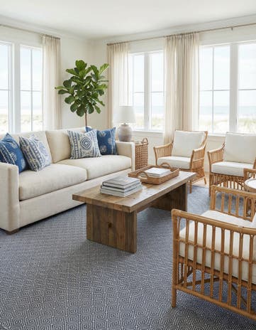 10' x 14' 1 Hand Woven Geo Trellis Flatweave Rug