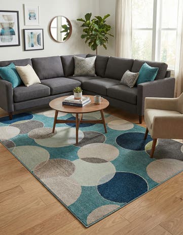 5' x 8' Washable Theia Rug