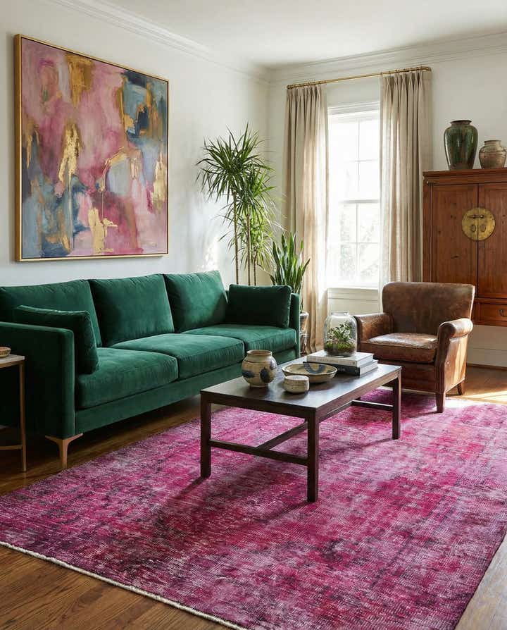 5' 3 x 9' 1 Ultra Vintage Wool Rug