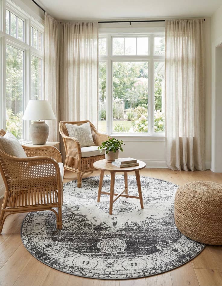 Detail image of 7' 10 x 10' Venice Oval Rug