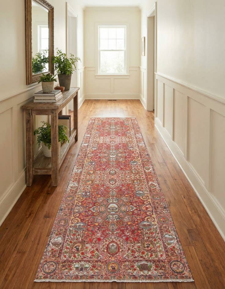 Detail image of 3' 3 x 11' 10 Boutique Runner Rug