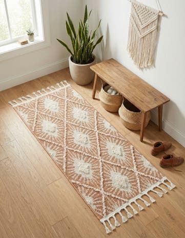 2' x 4' Boho Runner Rug