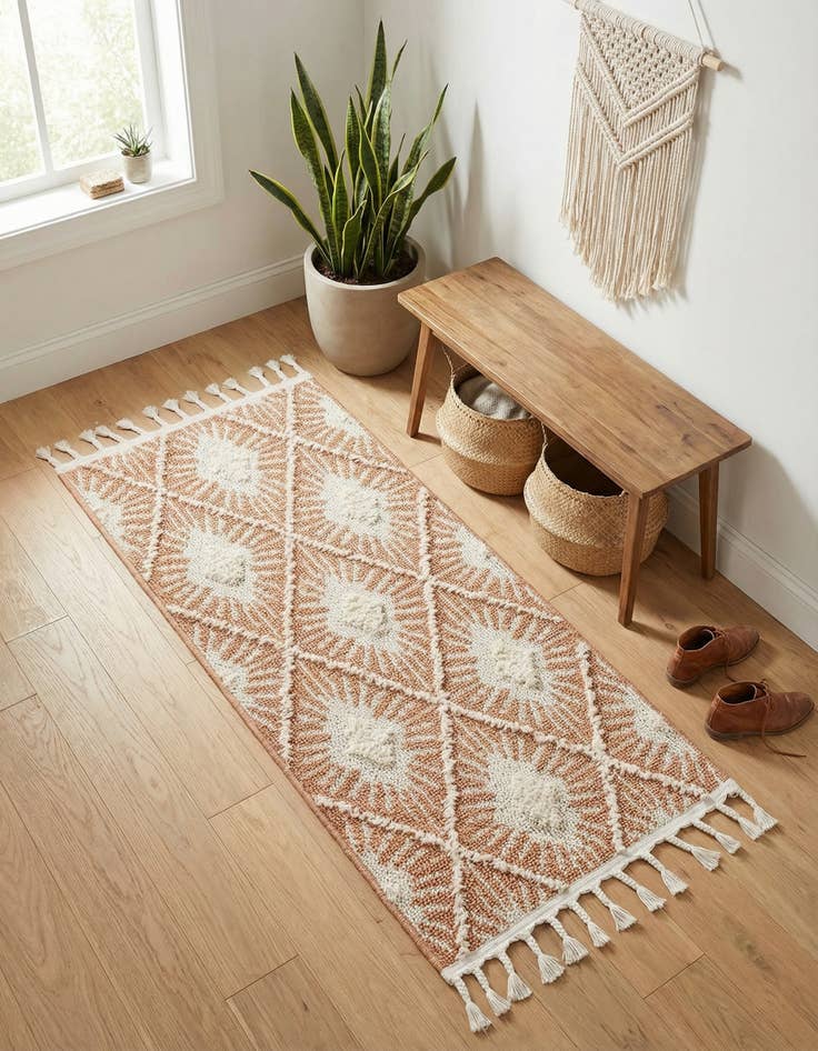 Detail image of  2' x 4' Boho Runner Rug