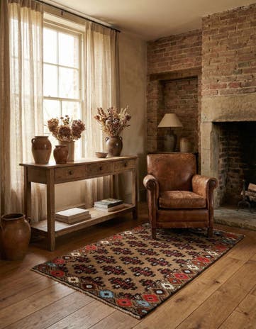 2' 7 x 4' Hamedan Rug