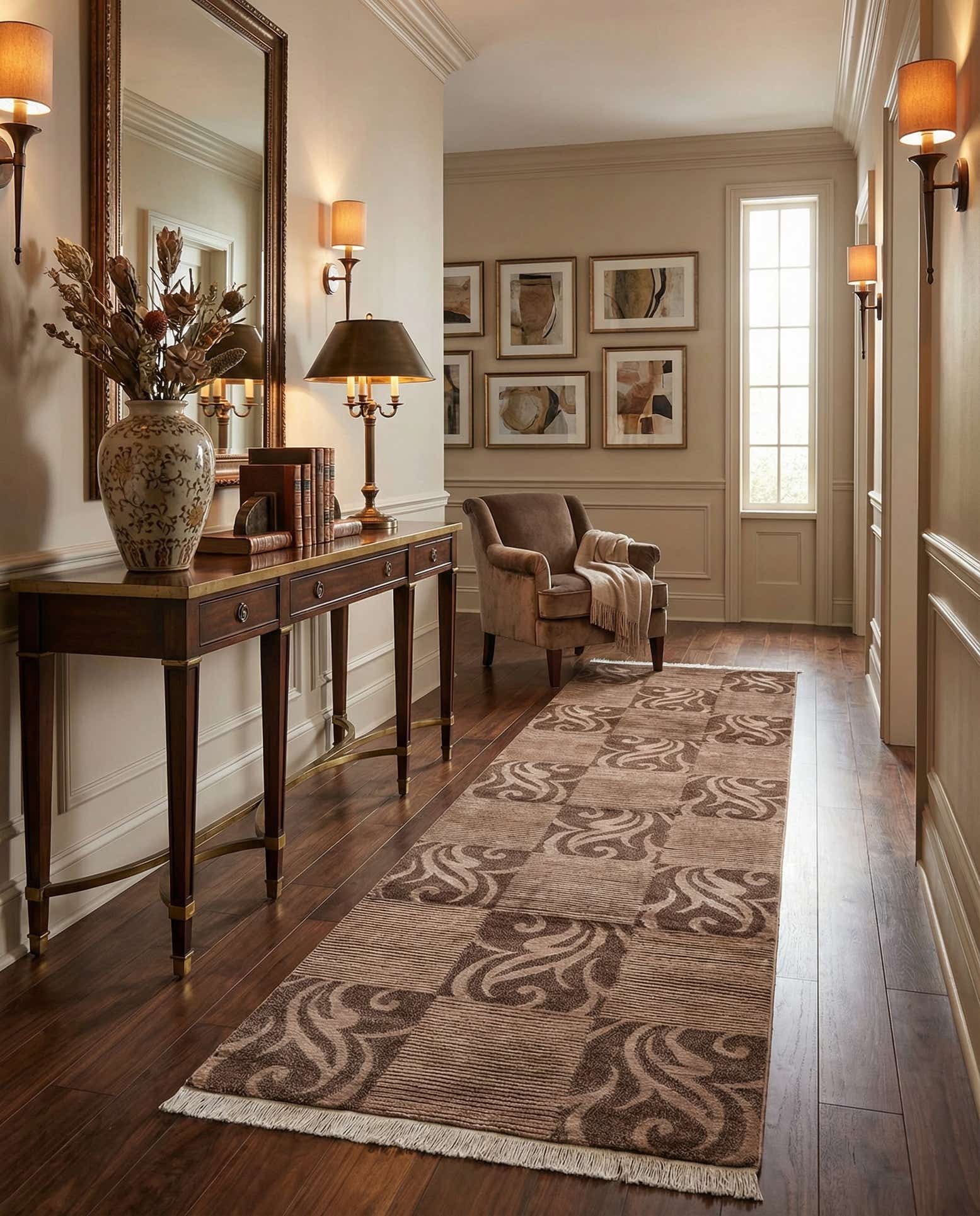 2' 6 x 10' Darya Runner Rug
