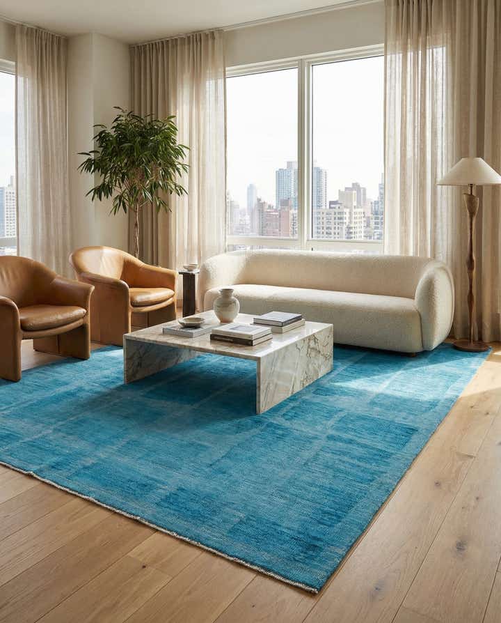 8' 2 x 10' 1 Hand Knotted Darya Wool Rug