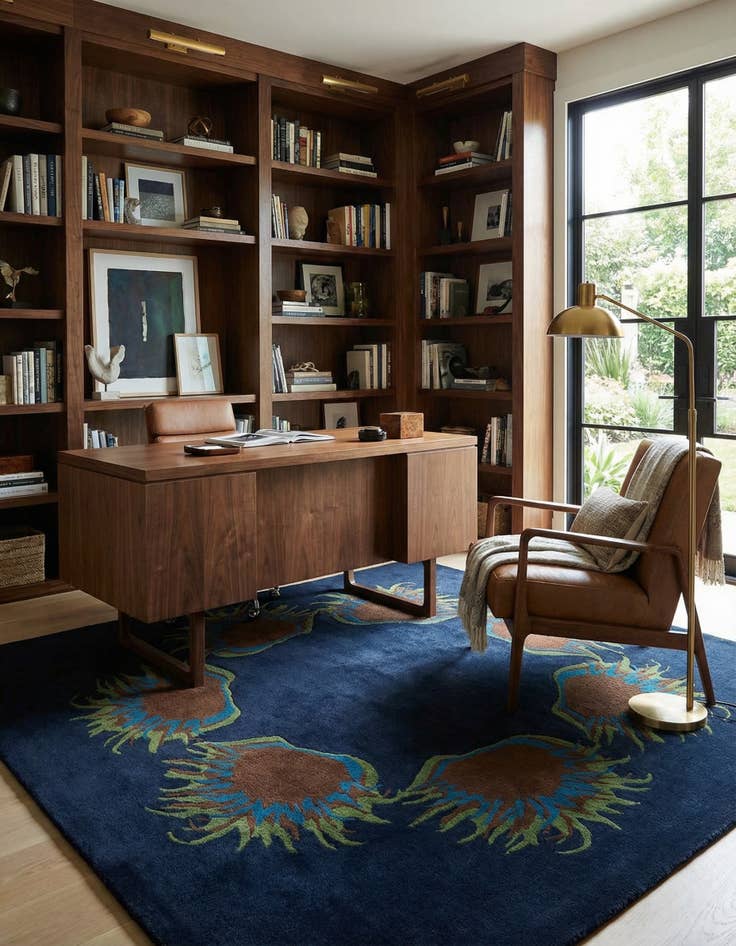 Detail image of 7' 7 x 7' 7 Luna Square Rug