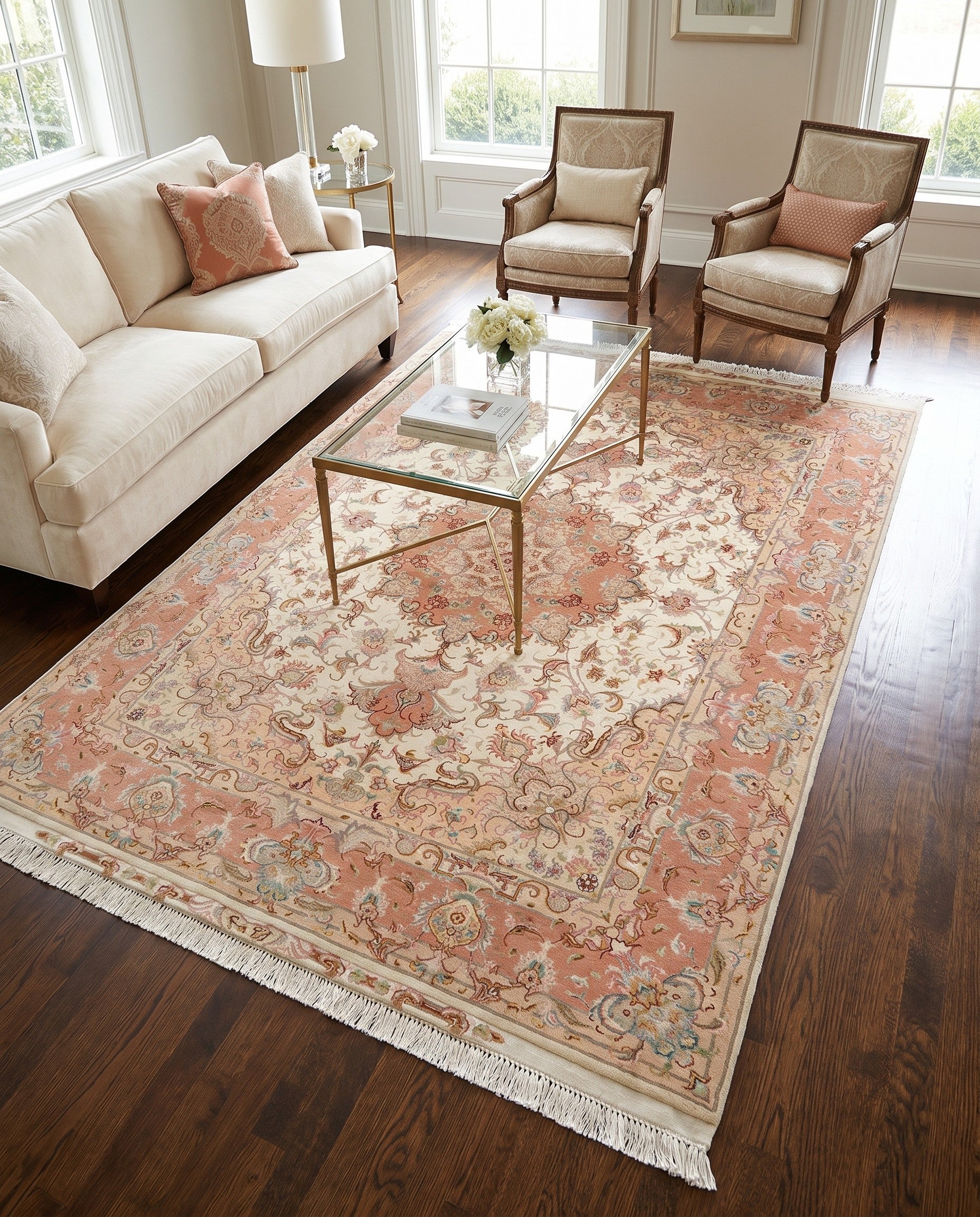 5' x 7' Tabriz Rug