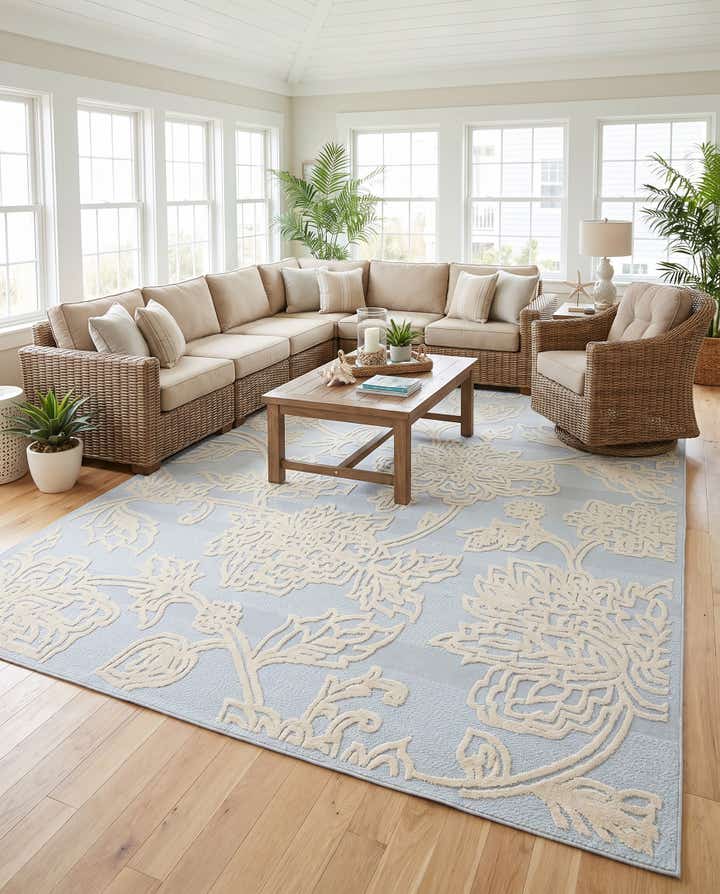 9' x 12' Easy-Clean Aruba Indoor / Outdoor Rug