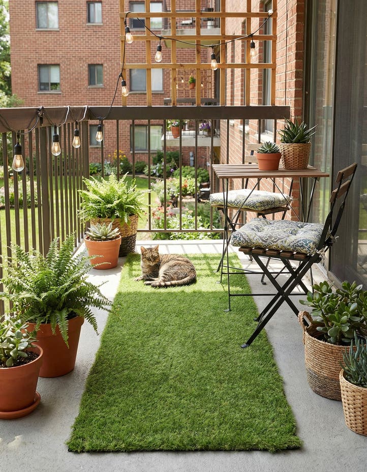 2' x 5' Easy-Clean Grass Indoor / Outdoor ...