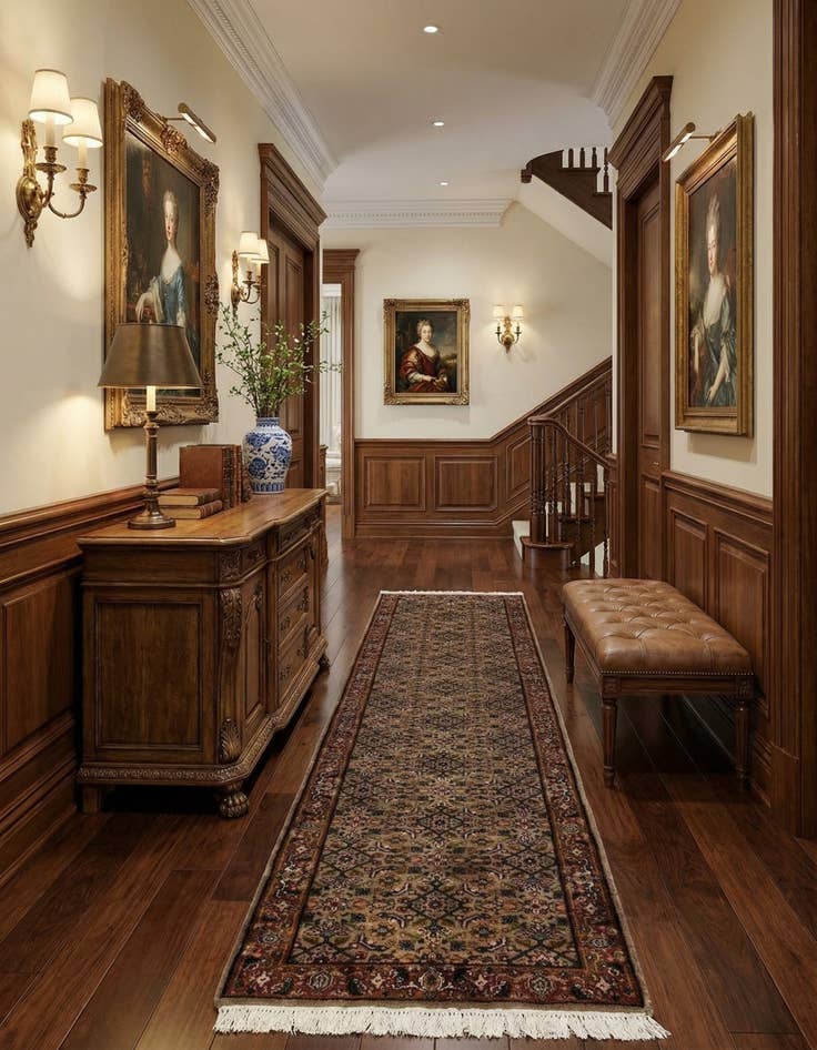 Detail image of  2' 9 x 13' Feraghan Runner Rug