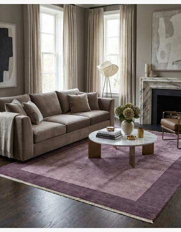 6' 6 x 10' Hand Knotted Darya Wool Rug