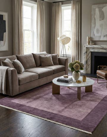 6' 6 x 10' Hand Knotted Darya Wool Rug