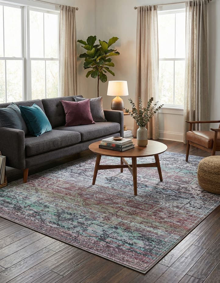 7' 10 x 10' Washable Francesca Rug