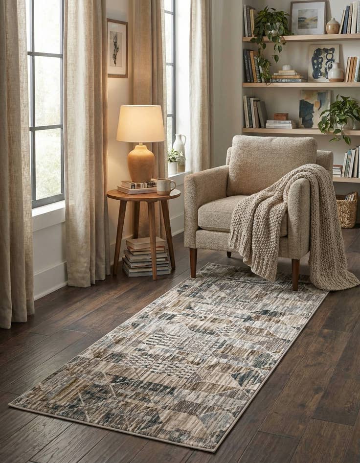 Detail image of  2' x 6' Silta Runner Rug