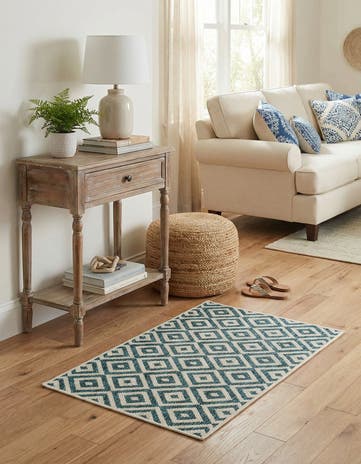 2' x 3' Easy-Clean Jill Zarin Costa Rica Indoor / Outdoor Rug