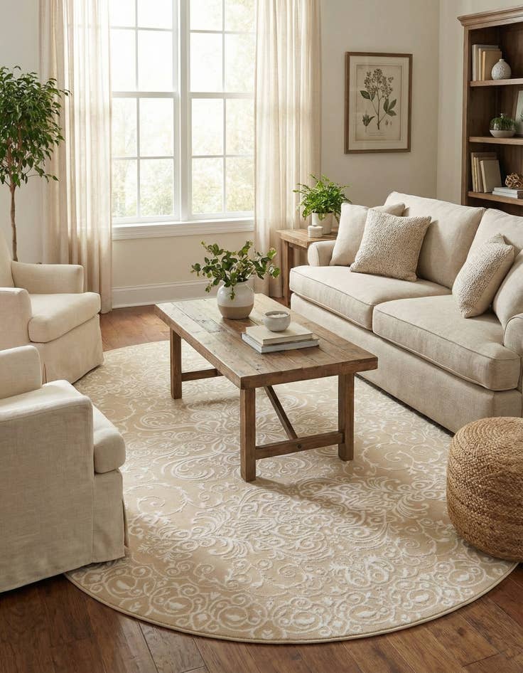 Detail image of 7' x 10' Himalaya Oval Rug