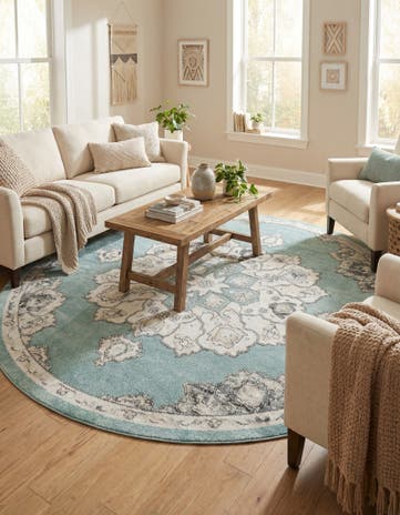 7' 10 x 7' 10 Parker Round Rug