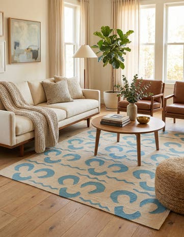5' x 6' 7 Hand Woven Kilim Modern Wool Rug