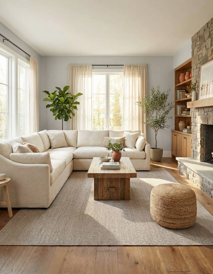 Detail image of 10' x 14' 1 Easy-Clean Solid Indoor / Outdoor Rug