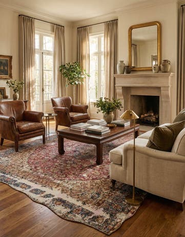 9' 4 x 12' 8 Hand Knotted Ultra Vintage Persian Wool Rug