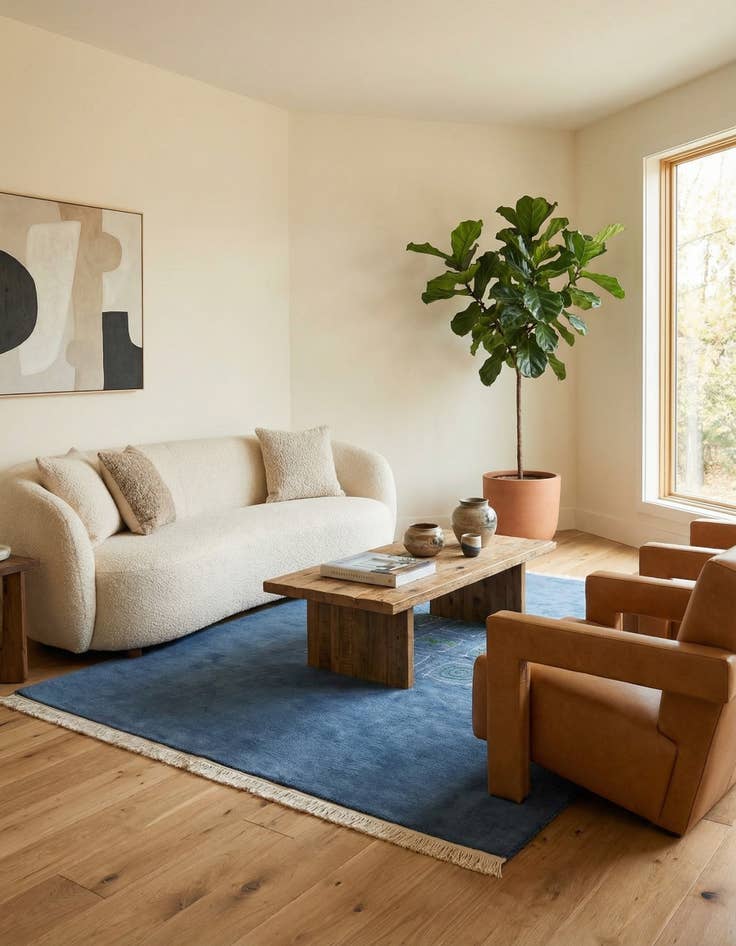 Detail image of 5' 8 x 7' 9  Hand Knotted Tibet Wool Rug