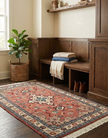 3' 2 x 5' 2 Hand Knotted Lahour Wool Rug