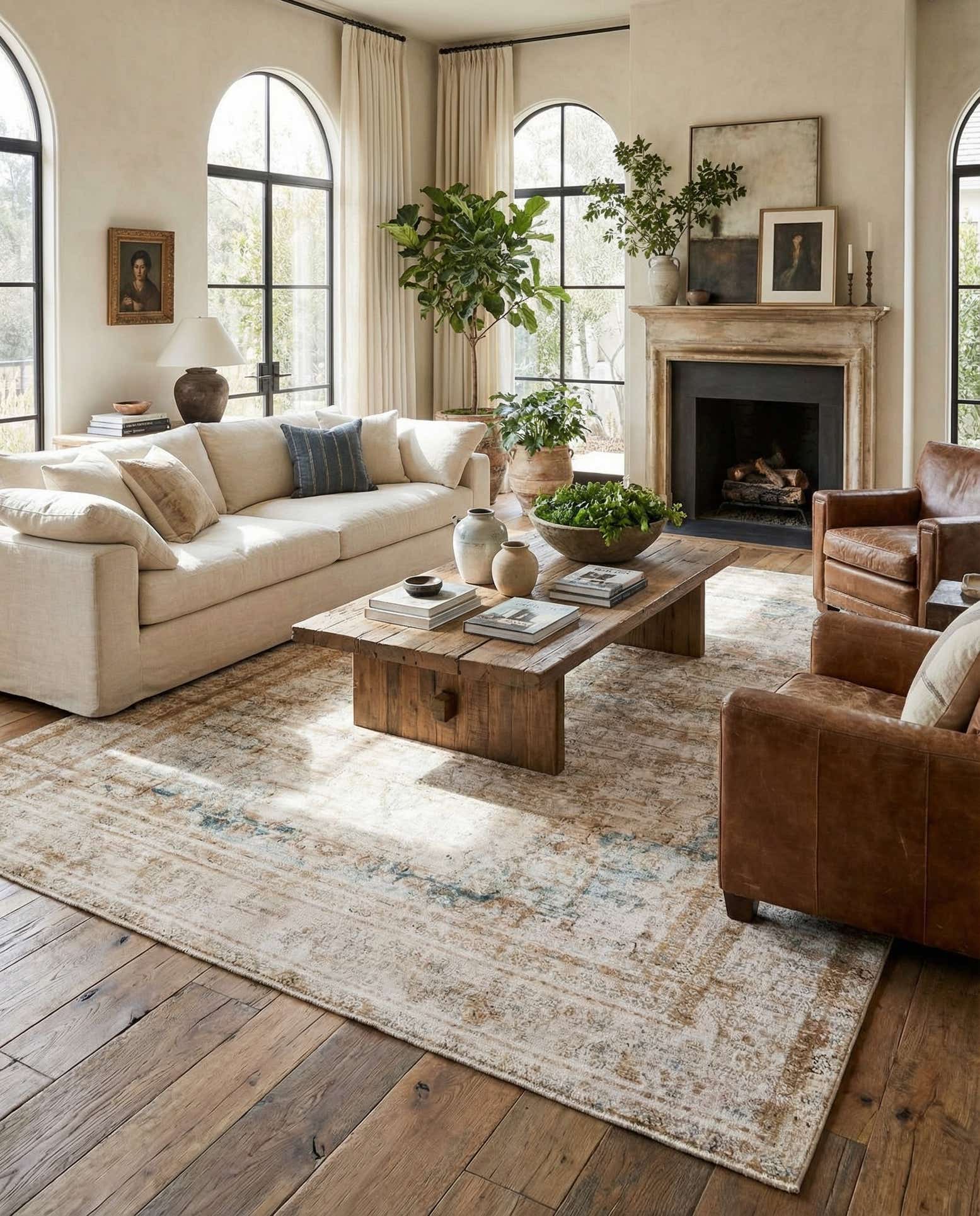 8' 10 x 12' 2 Hand Knotted Ultra Vintage Persian Wool Rug