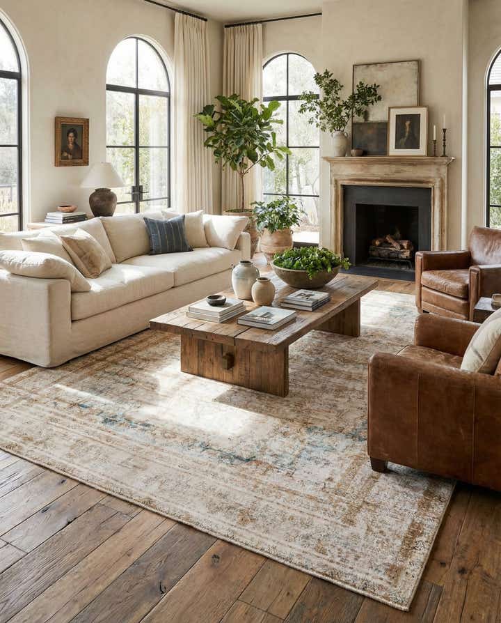 8' 10 x 12' 2 Hand Knotted Ultra Vintage Persian Wool Rug