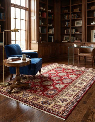 5' 4 x 8' Kazak Rug