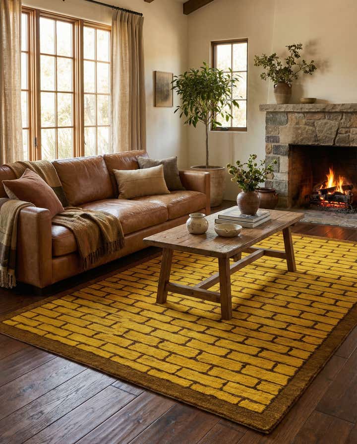 5' 5 x 8' Hand Knotted Kashkuli Gabbeh Oriental Wool Rug