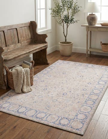 3' 6 x 5' 6 Washable Timeless Rug