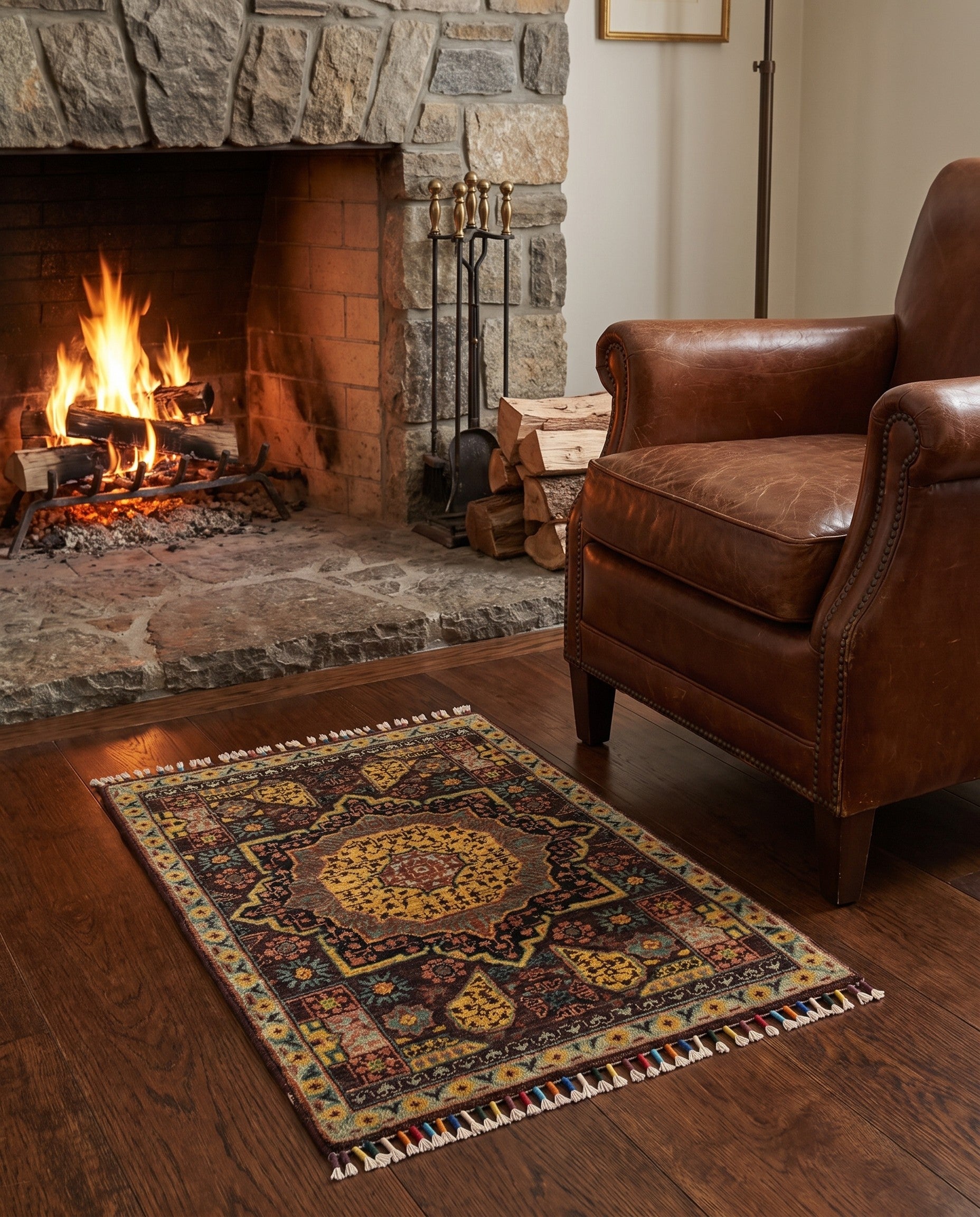 2' 1 x 2' 11 Hand Knotted Ariana Ziegler Rug