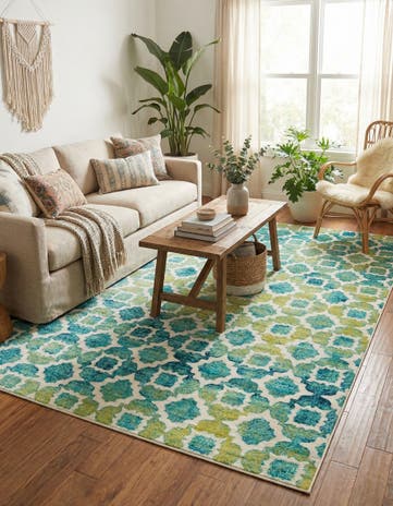 Blue Azalea Rug